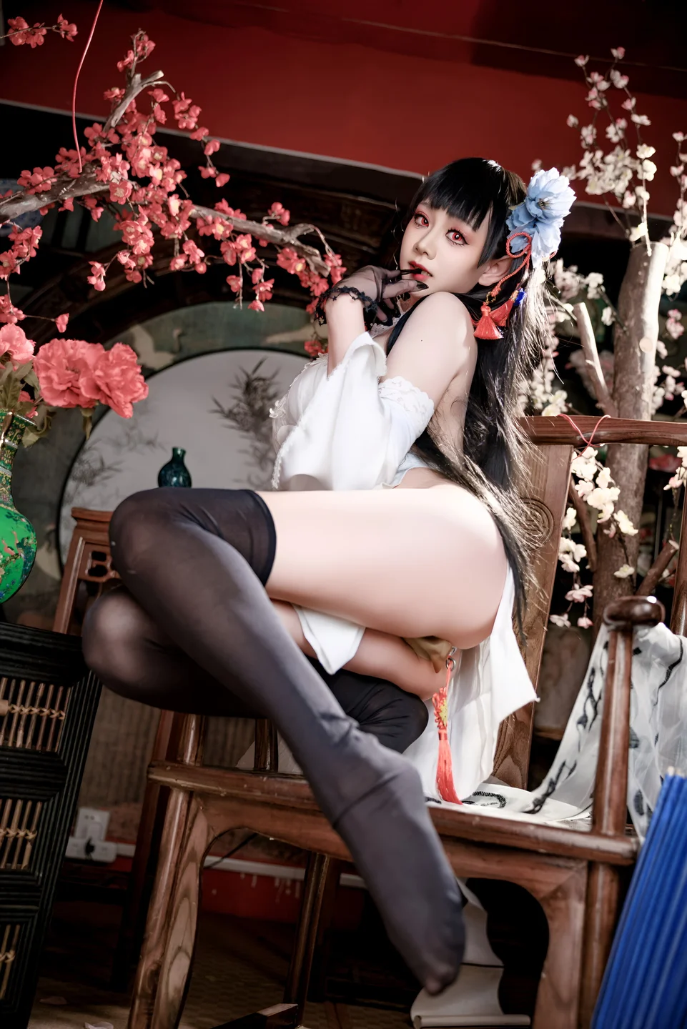 阿雪雪 - 逸仙旗袍 [92P,4V-2.5GB] 041.webp