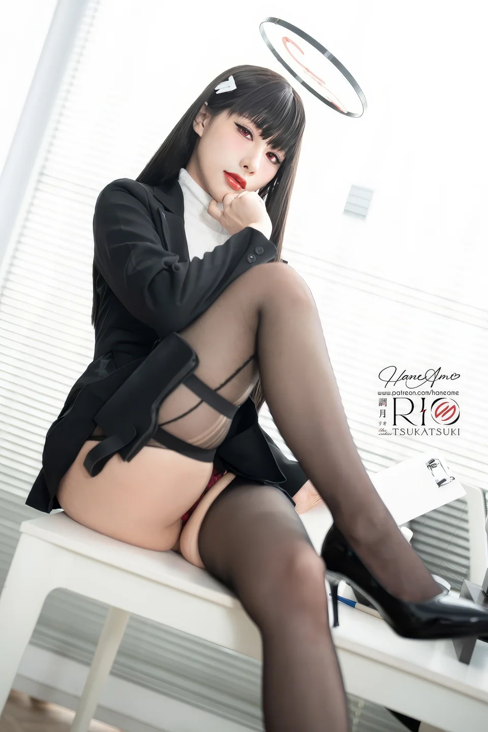 雨波 - 蔚蓝档案 调月莉央狼师 [118P 7V] 20240926-173645(14).webp