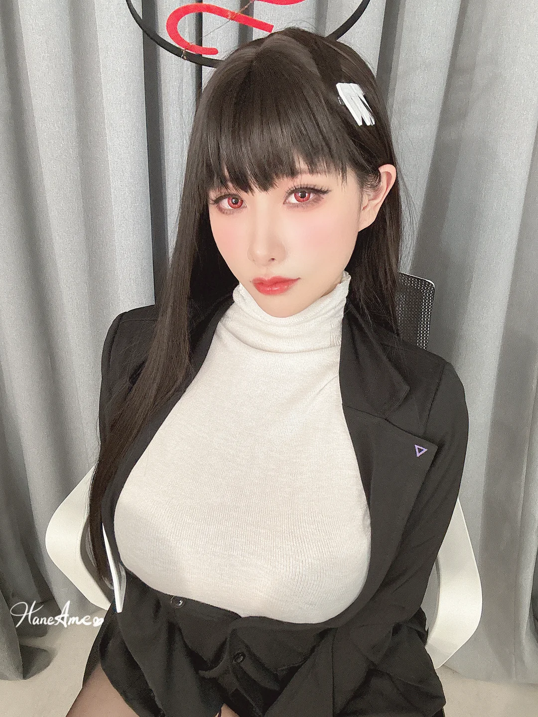 雨波 - 蔚蓝档案 调月莉央狼师 [118P 7V] 20240926-173645(98).webp