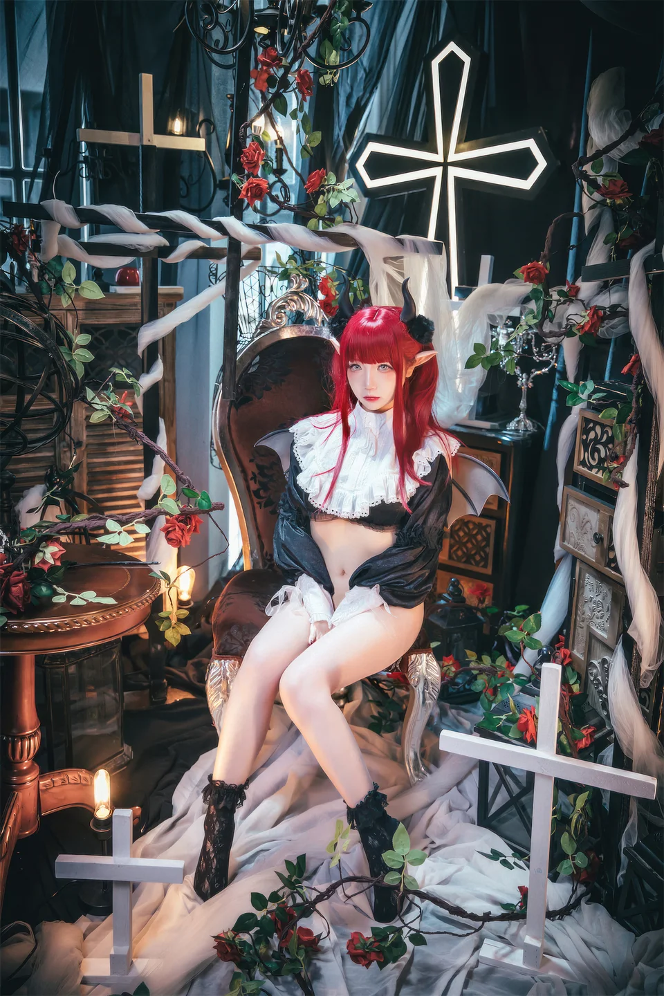 雪晴Astra – 魅魔利兹2 [67P-618MB] 【丝足阁写真】066.webp