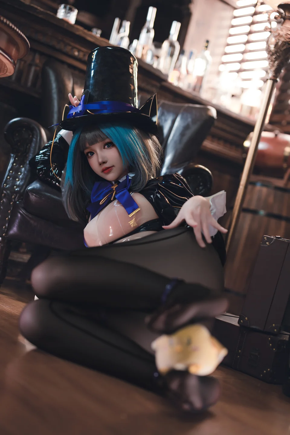 雪晴Astra – No.079 柴郡魔术师 [60P1V-750MB] TG@icoset037.webp
