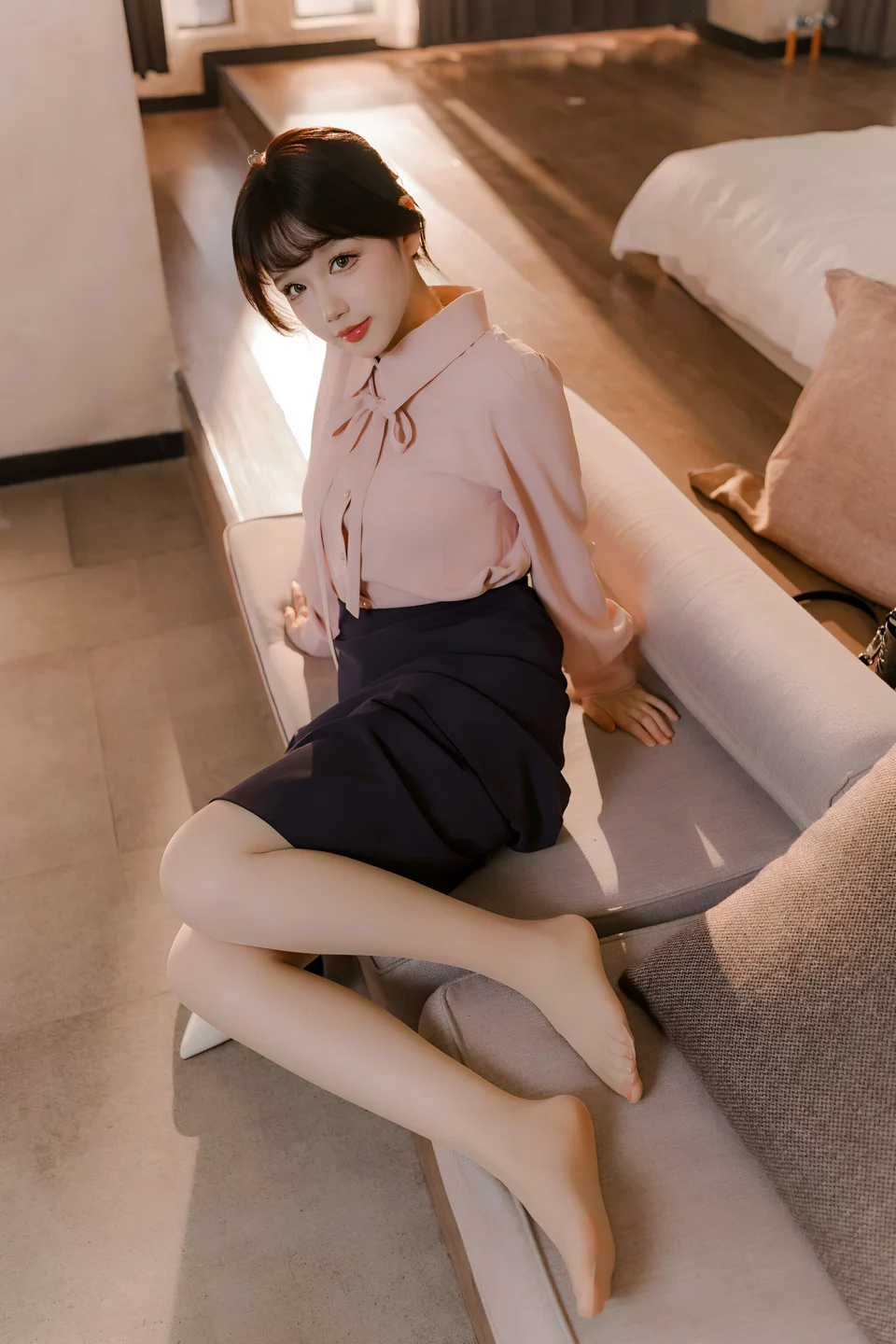 雪晴Astra - 肉丝通勤OL [71P,1V-1.36GB] 022.webp