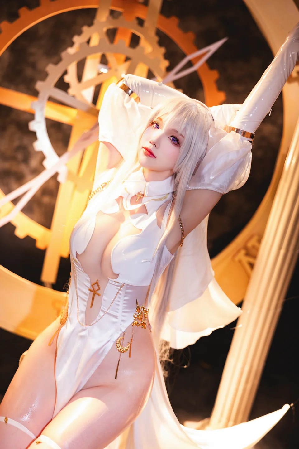 雪晴Astra - No.089 圣天使修女 [58P,2V-1.64GB] 017.webp