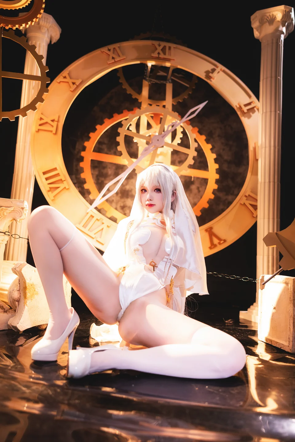 雪晴Astra - No.089 圣天使修女 [58P,2V-1.64GB] 036.webp