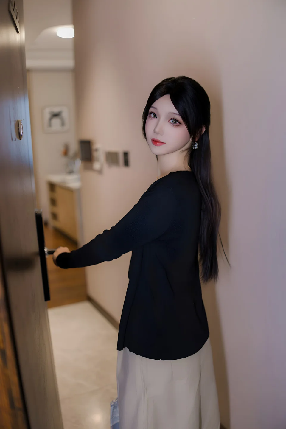 雪晴Astra - OL大姐姐 [87P,3V-1.35GB] 011.webp
