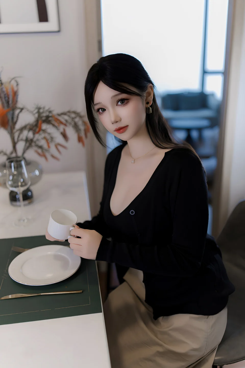 雪晴Astra - OL大姐姐 [87P,3V-1.35GB] 063.webp