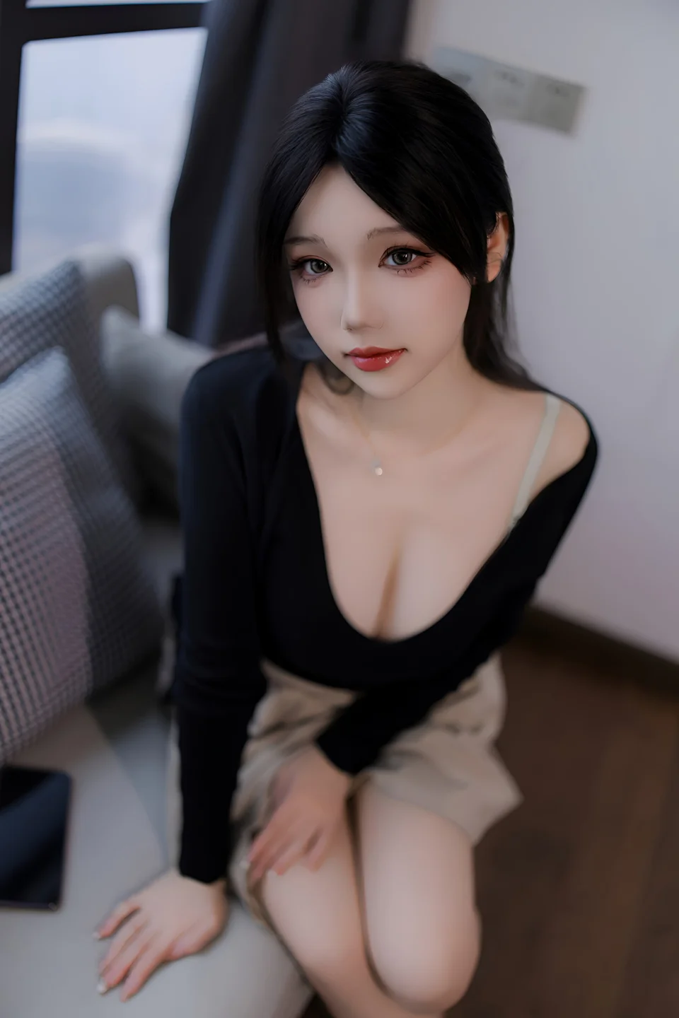 雪晴Astra - OL大姐姐 [87P,3V-1.35GB] 075.webp
