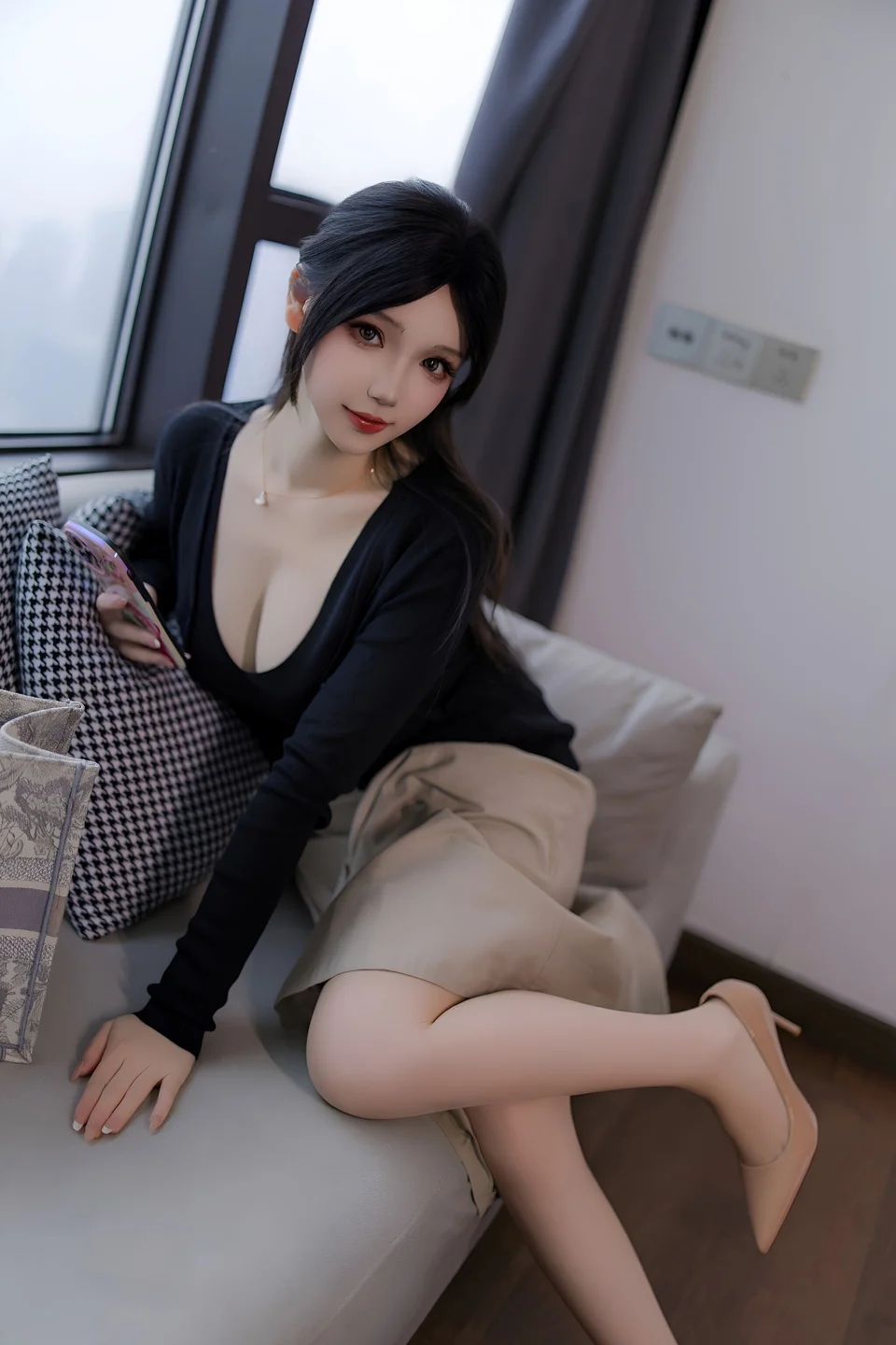 雪晴Astra - OL大姐姐 [87P,3V-1.35GB] 079.webp