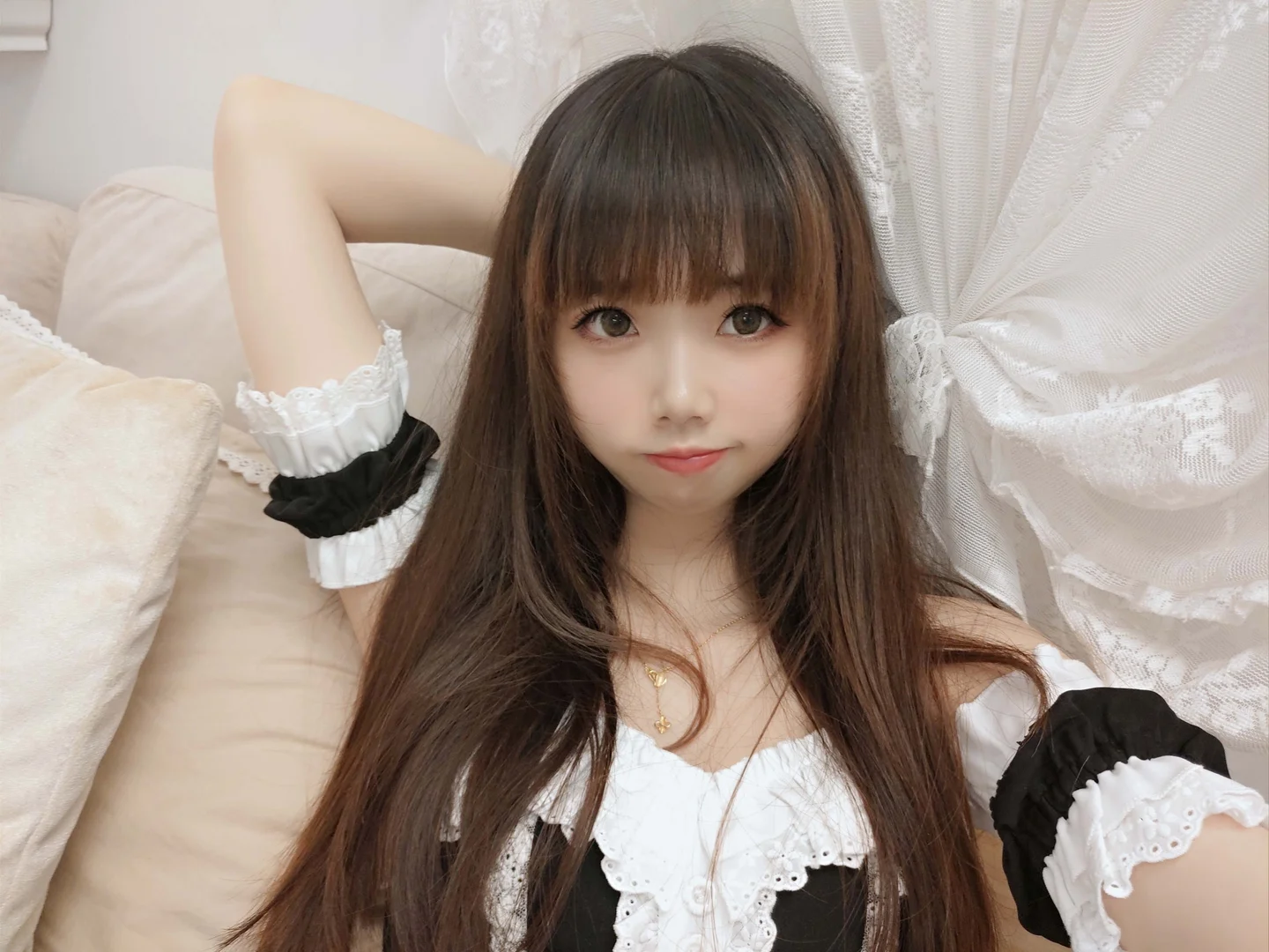 雪琪SAMA - 对镜女仆 [28P 2V] 20240827-120849(17).webp
