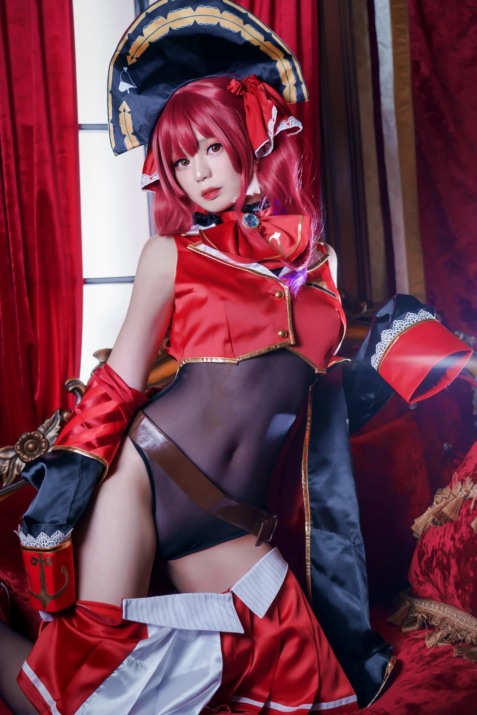 雪貓Yuki – Houshou Marine [38P-154MB] 【丝足阁写真】003.webp