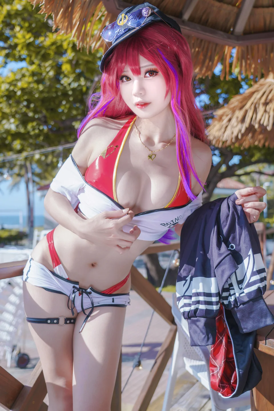 雪貓Yuki – Houshou Marine [38P-154MB] 【丝足阁写真】026.webp
