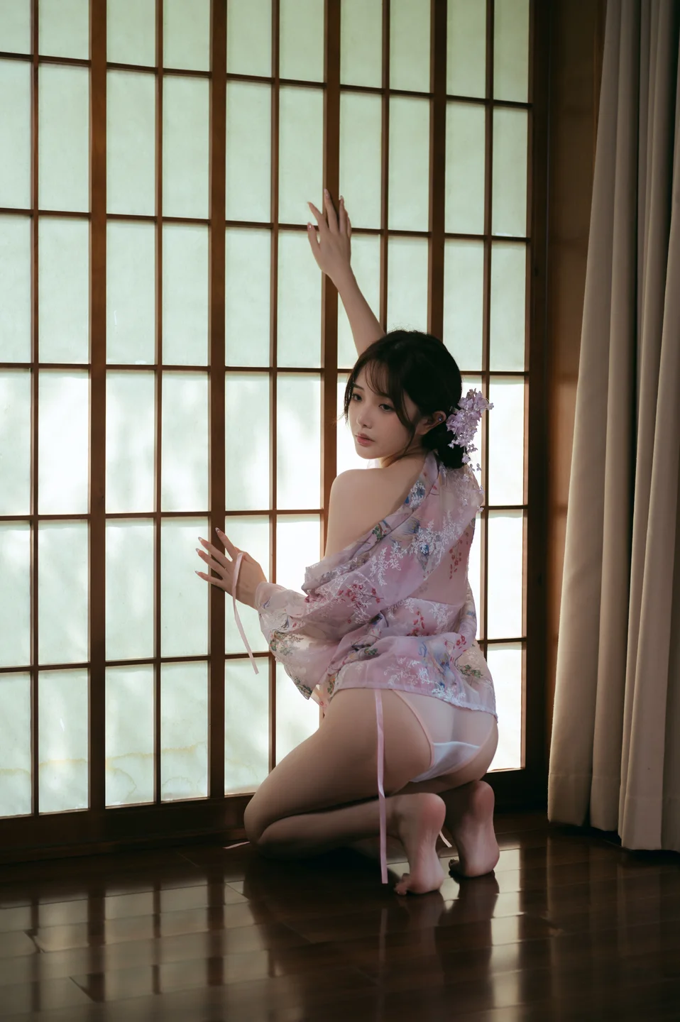 雯妹不讲道理 – 和风庭院 [68P3V-634MB] TG@icoset043.webp