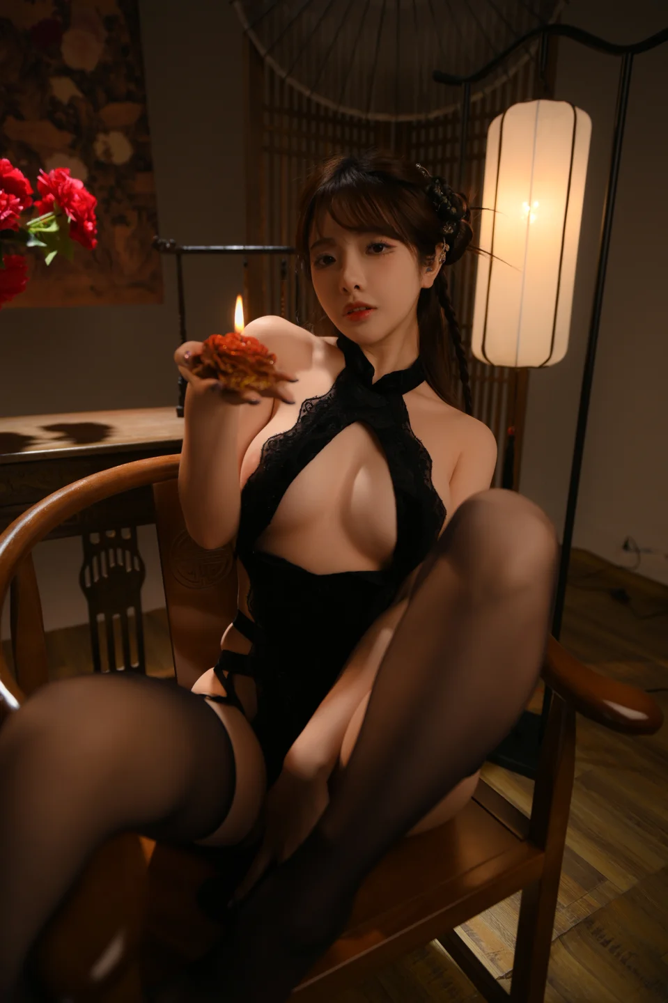 雯妹不讲道理 – 温度 [69P3V-279MB] 【丝足阁写真】003.webp