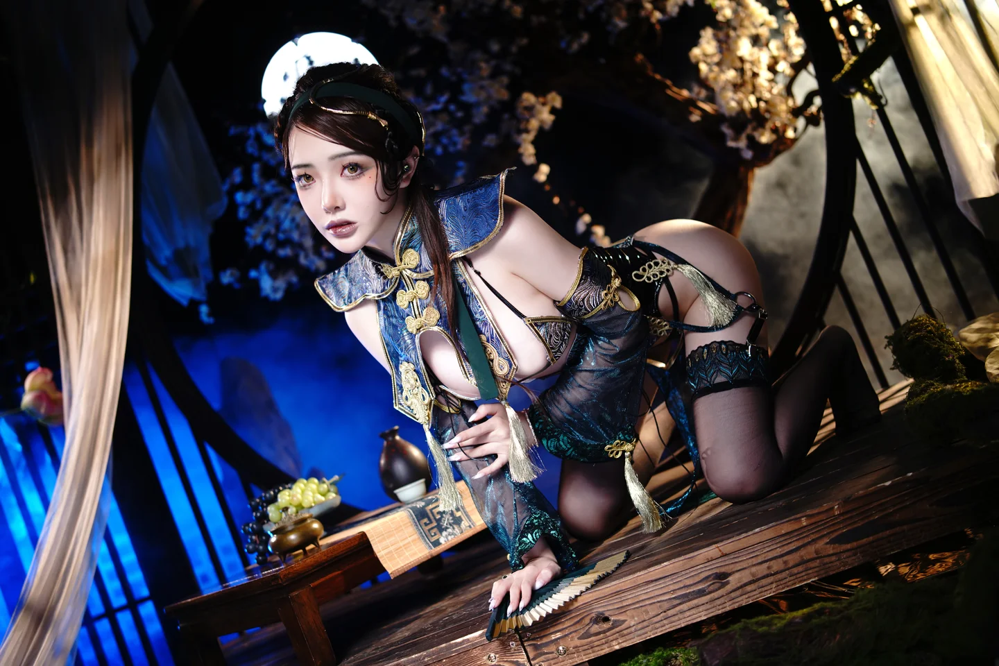 雯妹不讲道理 – 青蛇 [72P-1.1GB] 【丝足阁写真】017.webp
