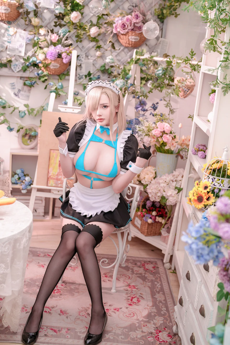 雯妹不讲道理 - 一之濑明日奈 女仆 [44P] tg@simisebaisi11.webp