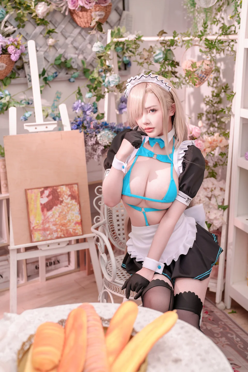 雯妹不讲道理 - 一之濑明日奈 女仆 [44P] tg@simisebaisi14.webp