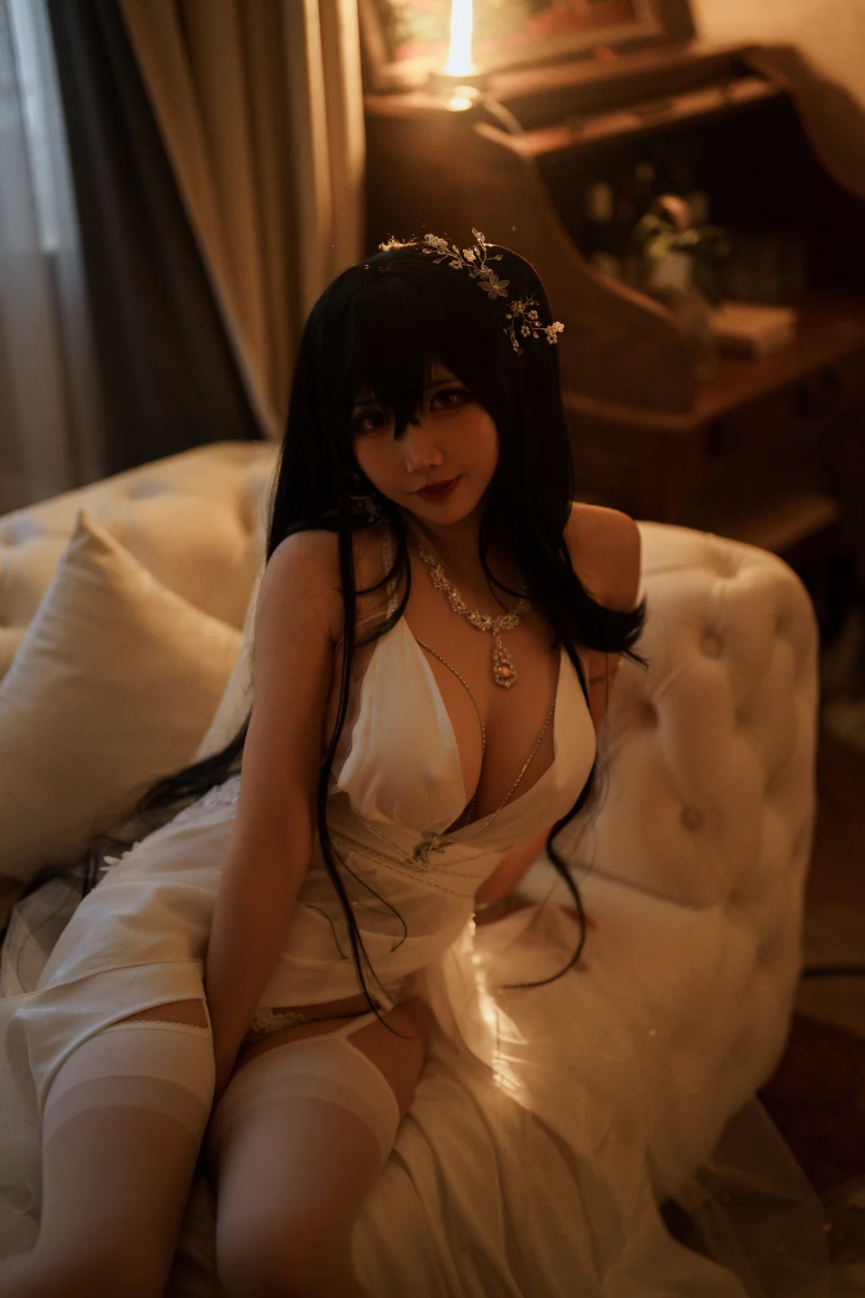 面饼仙儿 – 碧蓝航线 大凤婚纱 [32P] TG@icoset007.webp
