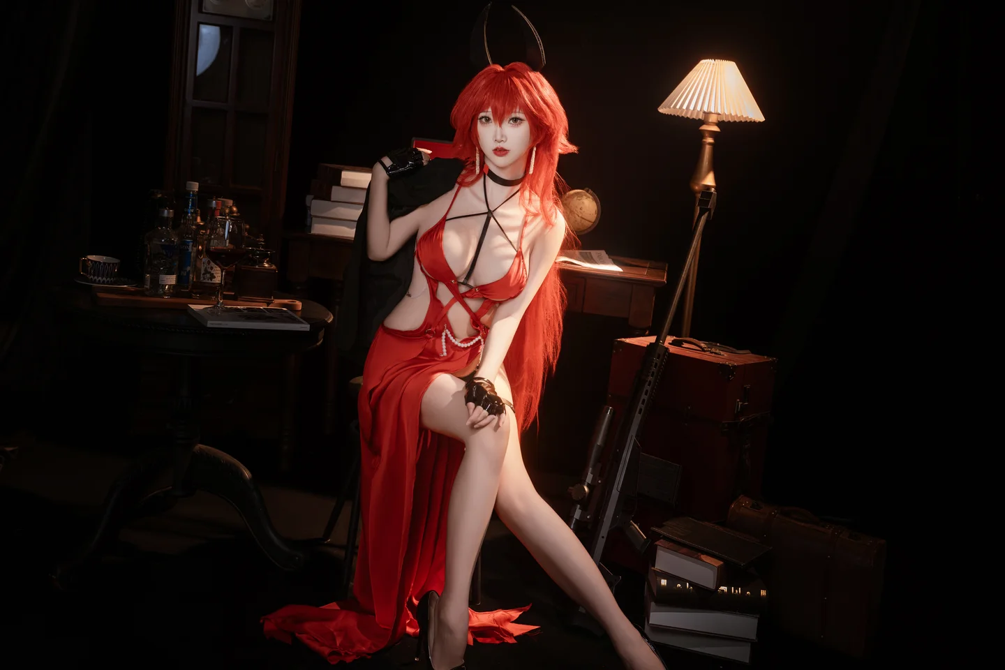面饼仙儿 – Nikke 小红帽礼服 [24P] TG@icoset003.webp