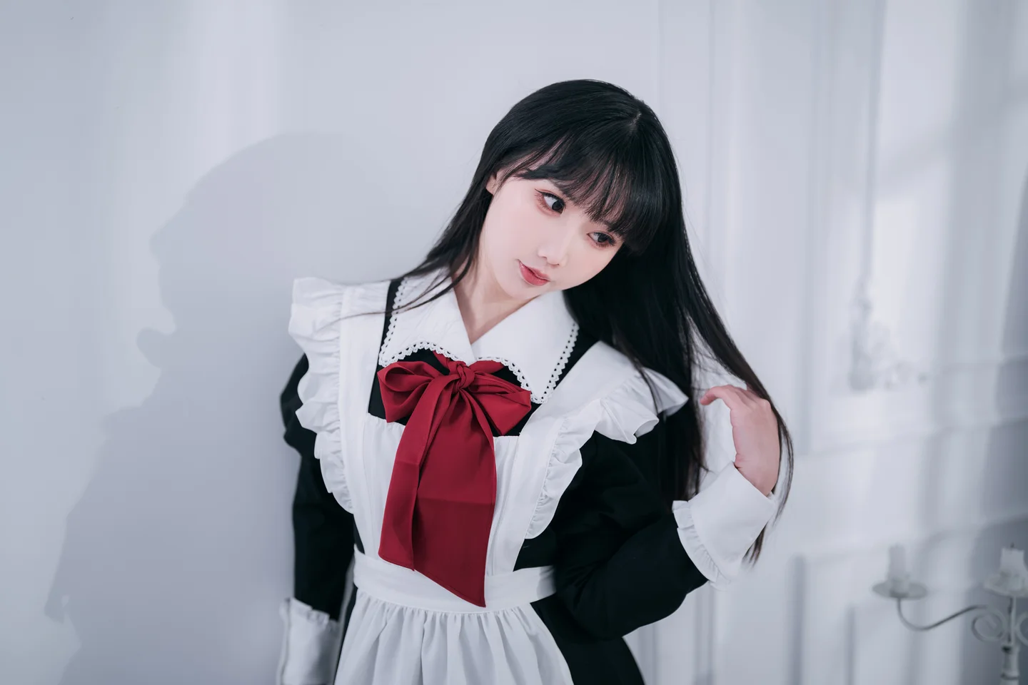 面饼仙儿 - 红高跟女仆 [30P] tg@simisebaisi9.webp