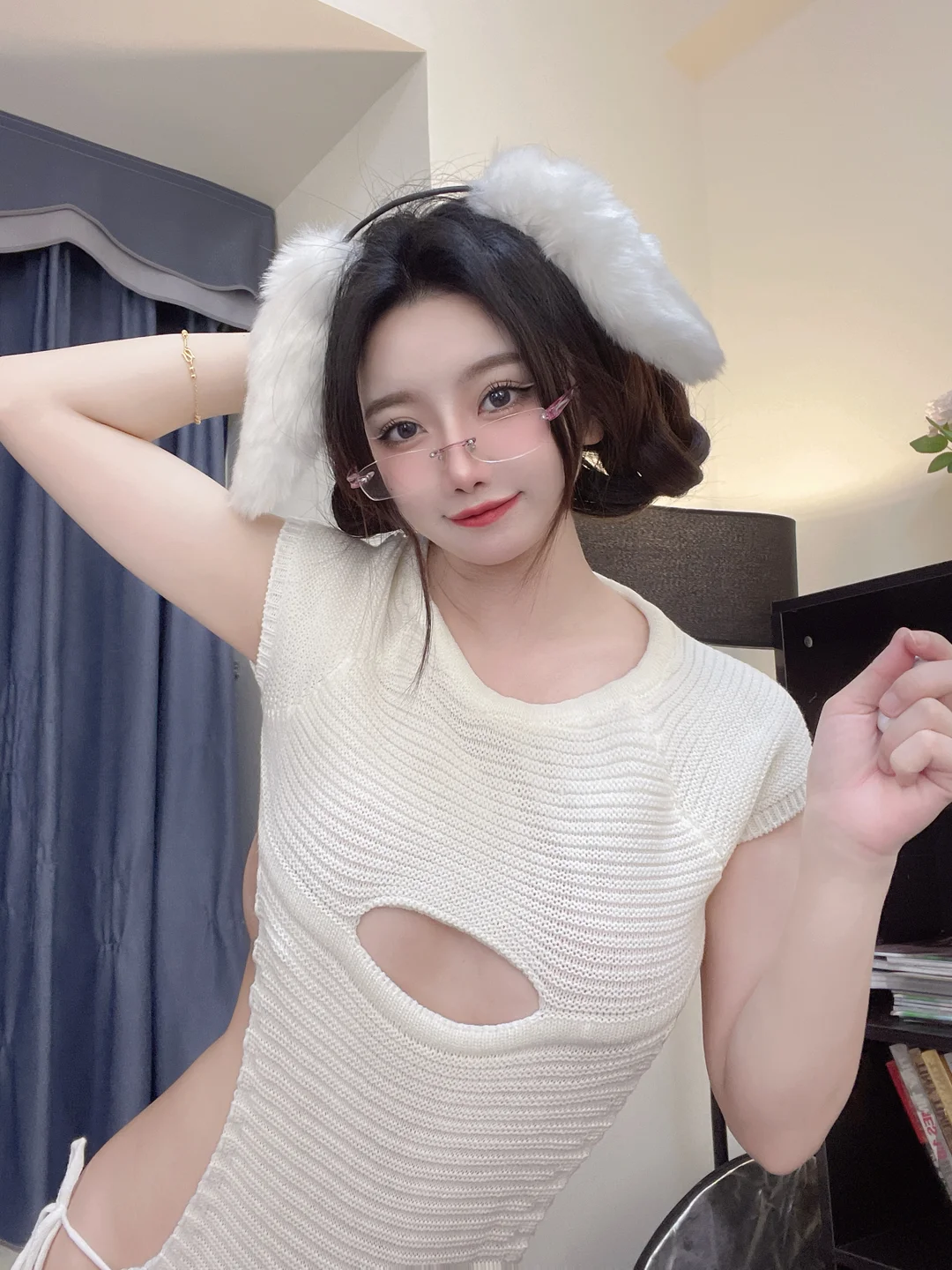 鬼畜瑶在不在w – 毛衣小兔子 [40P] TG@simisebaisi032.webp