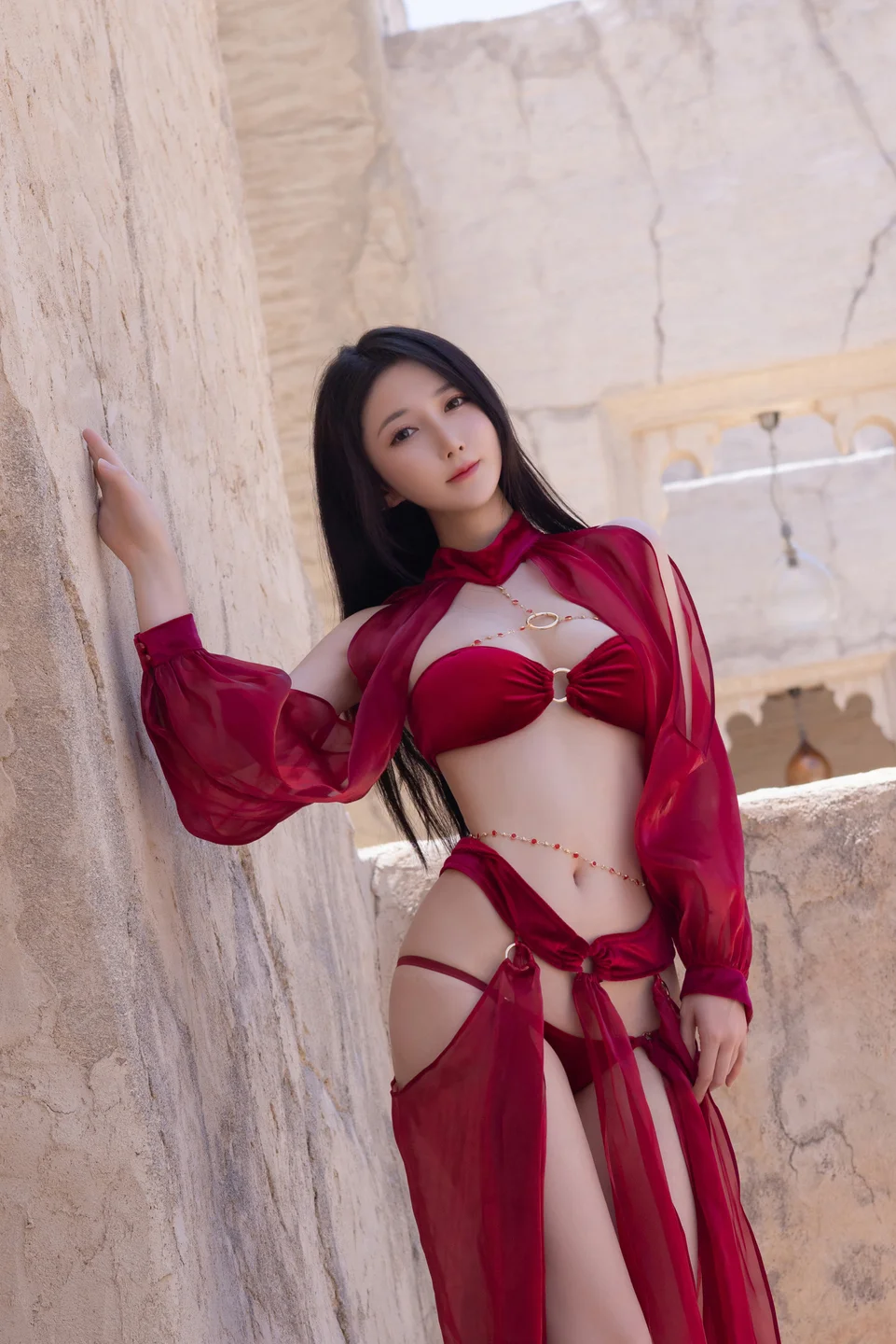 鱼子酱Fish – 惊红之舞 [35P-799MB] TG@icoset010.webp