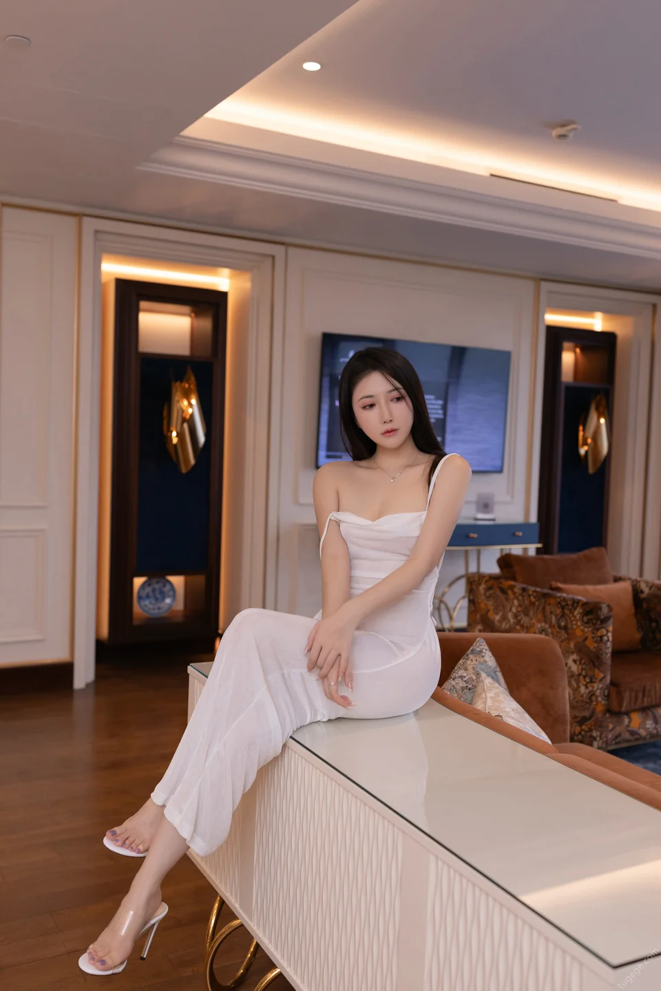 鱼子酱Fish – 珍珠项链 [120P-1.42GB] 【丝足阁写真】048.webp