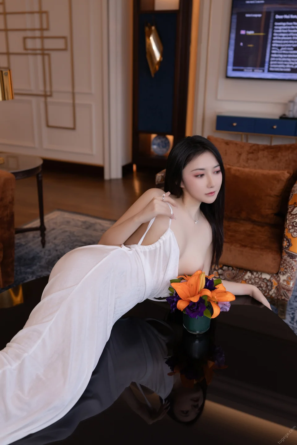 鱼子酱Fish – 珍珠项链 [120P-1.42GB] 【丝足阁写真】052.webp