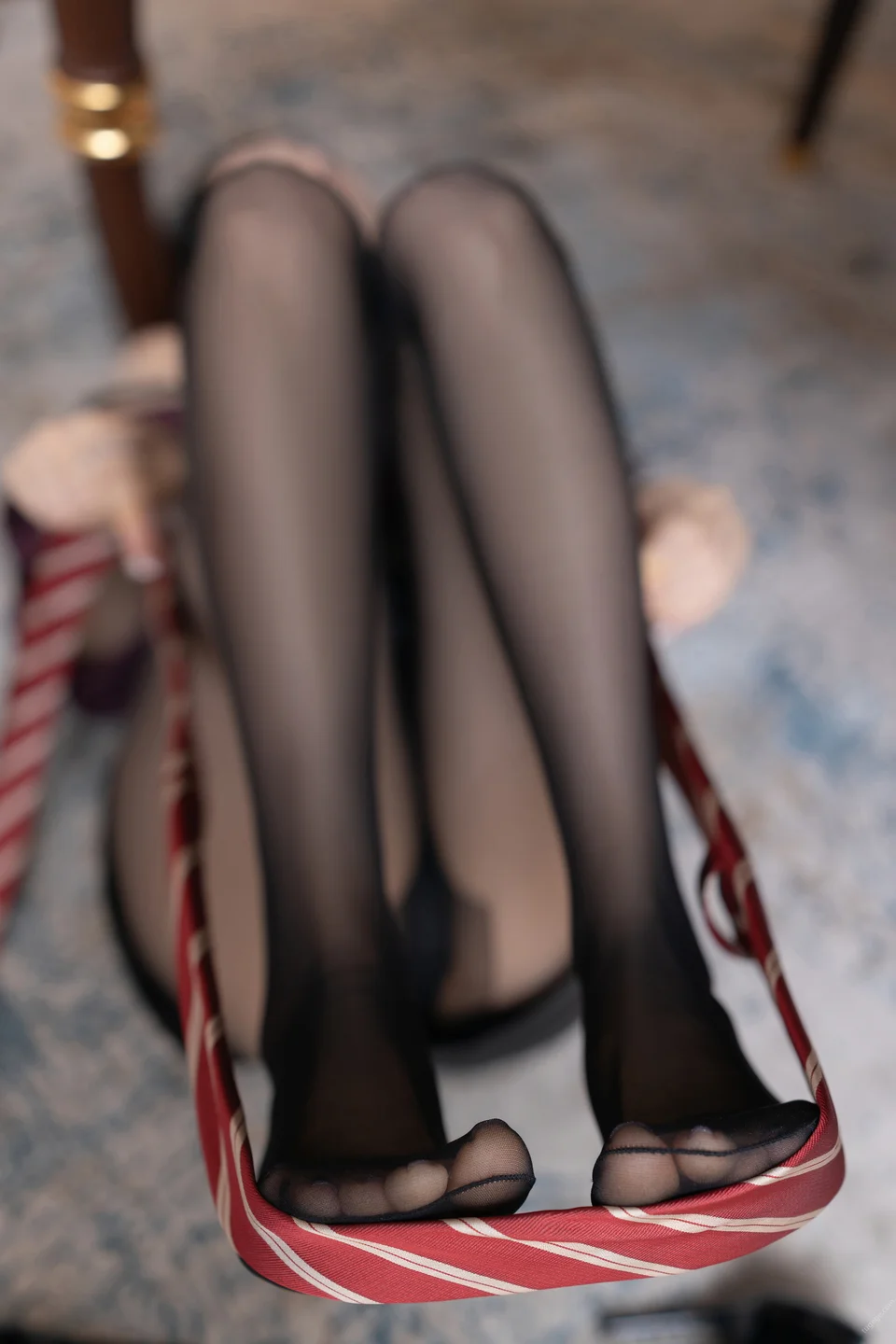 鱼子酱Fish – 紫色衬衫 [120P-1.48GB] 【丝足阁写真】030.webp