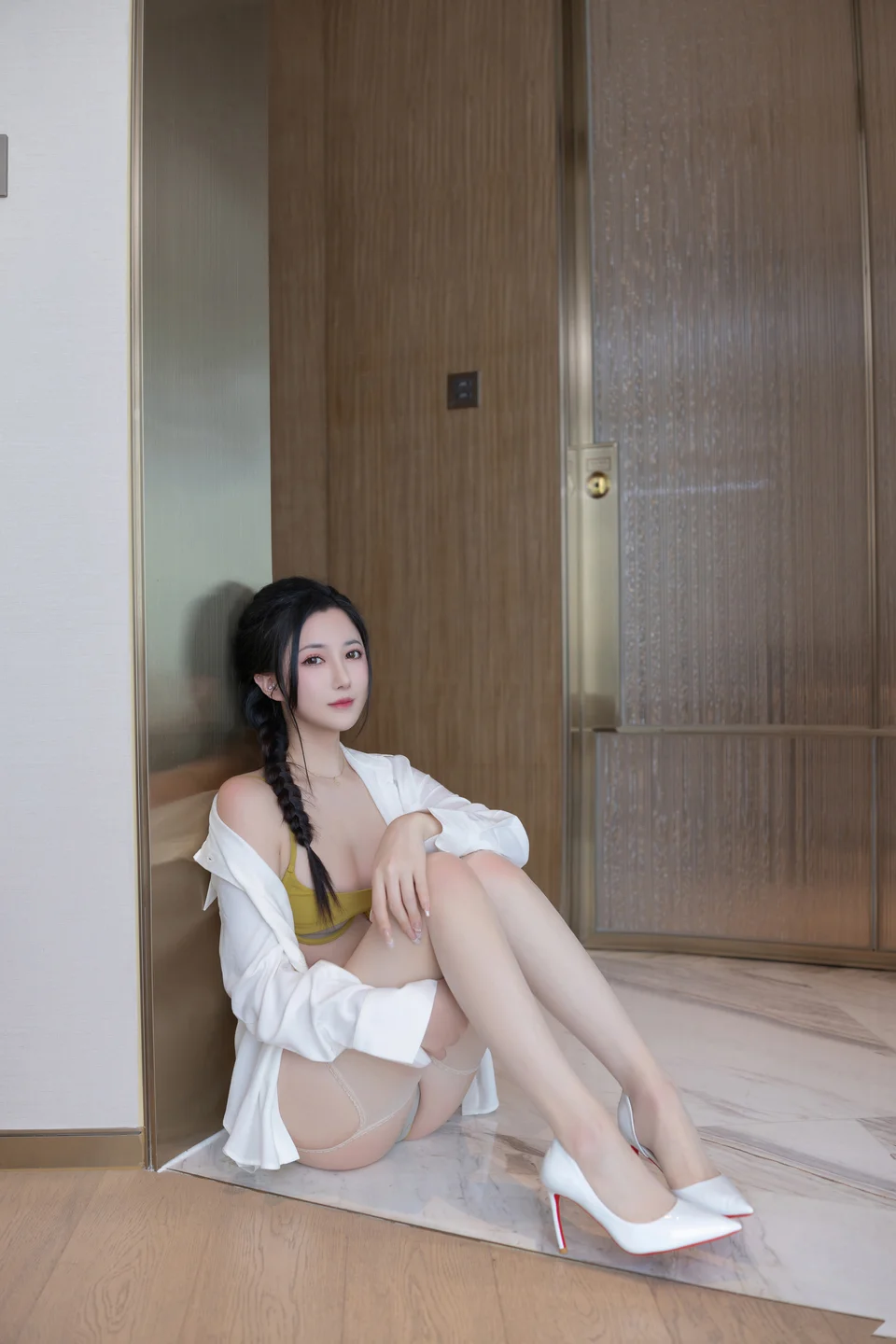 鱼子酱Fish – 纯欲肉丝 [80P-970MB] 【丝足阁写真】003.webp
