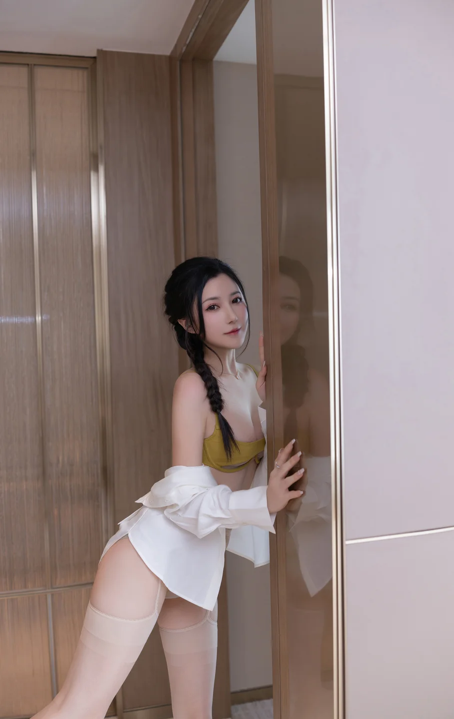 鱼子酱Fish – 纯欲肉丝 [80P-970MB] 【丝足阁写真】011.webp