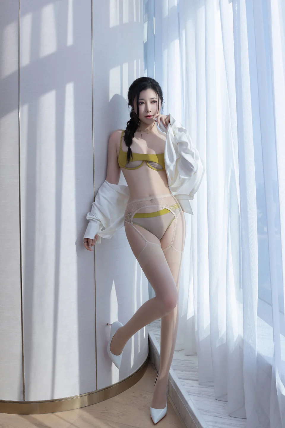 鱼子酱Fish – 纯欲肉丝 [80P-970MB] 【丝足阁写真】018.webp