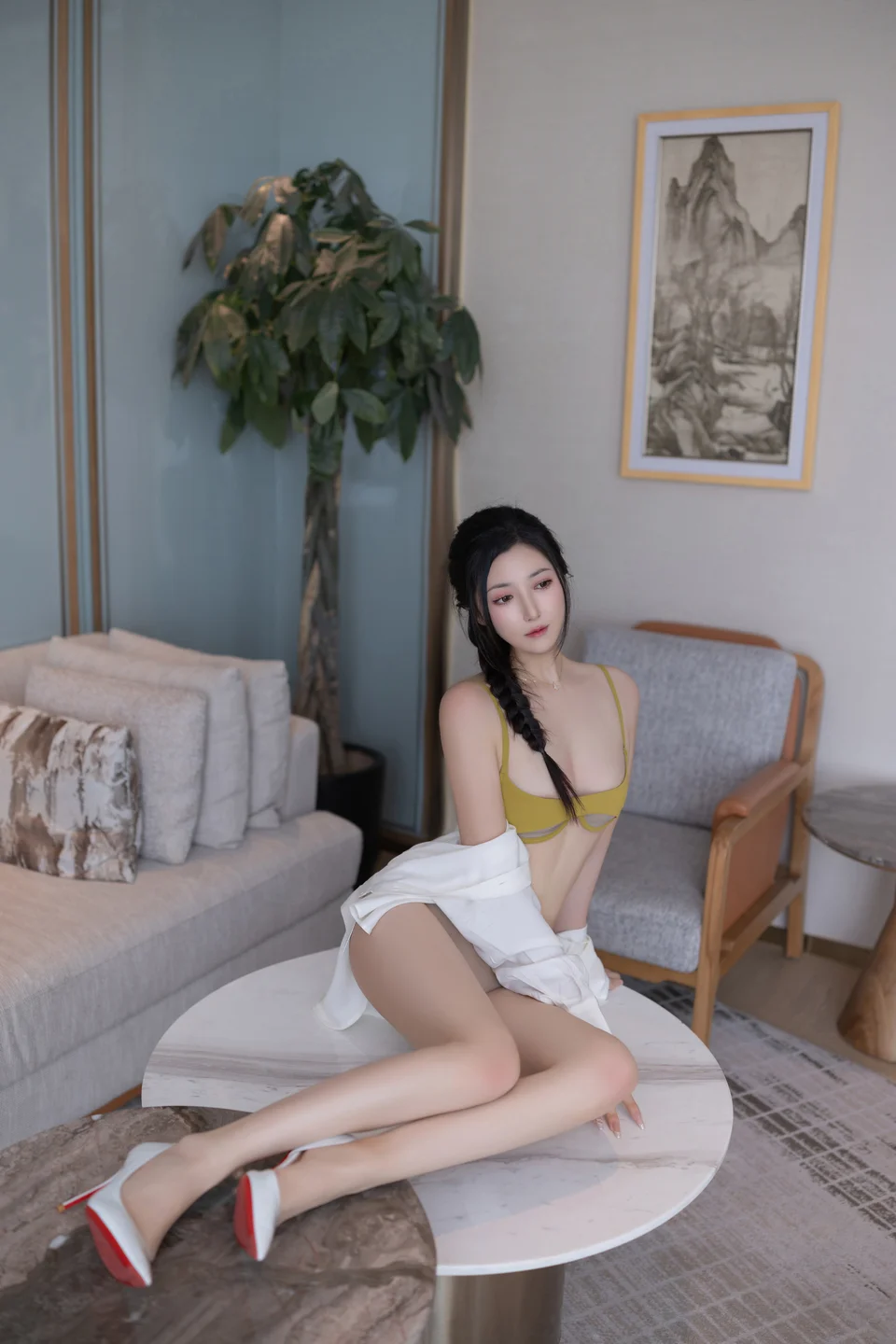 鱼子酱Fish – 纯欲肉丝 [80P-970MB] 【丝足阁写真】036.webp