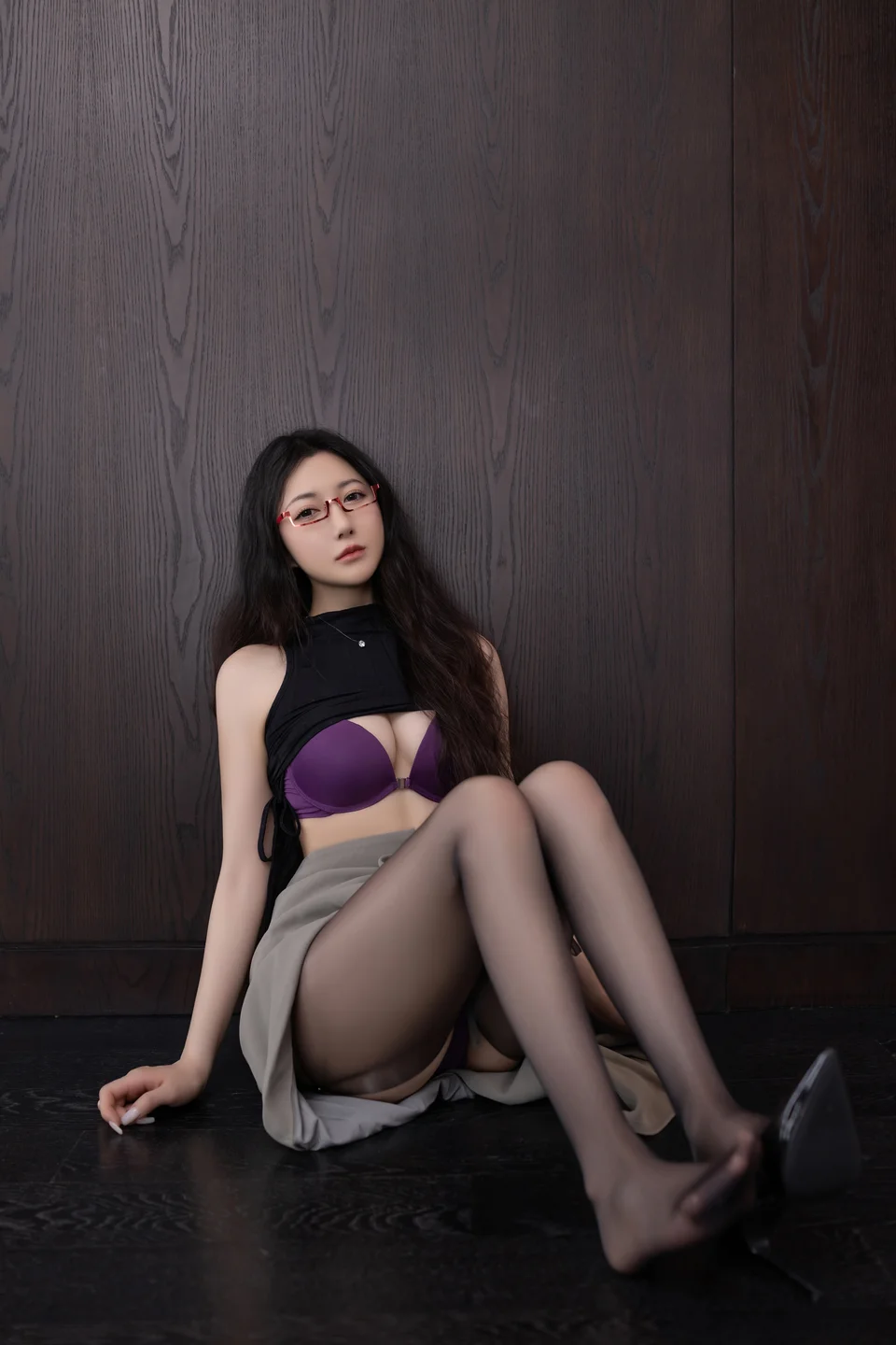 鱼子酱Fish - 眼镜娘 [120P-1.29GB] 034.webp