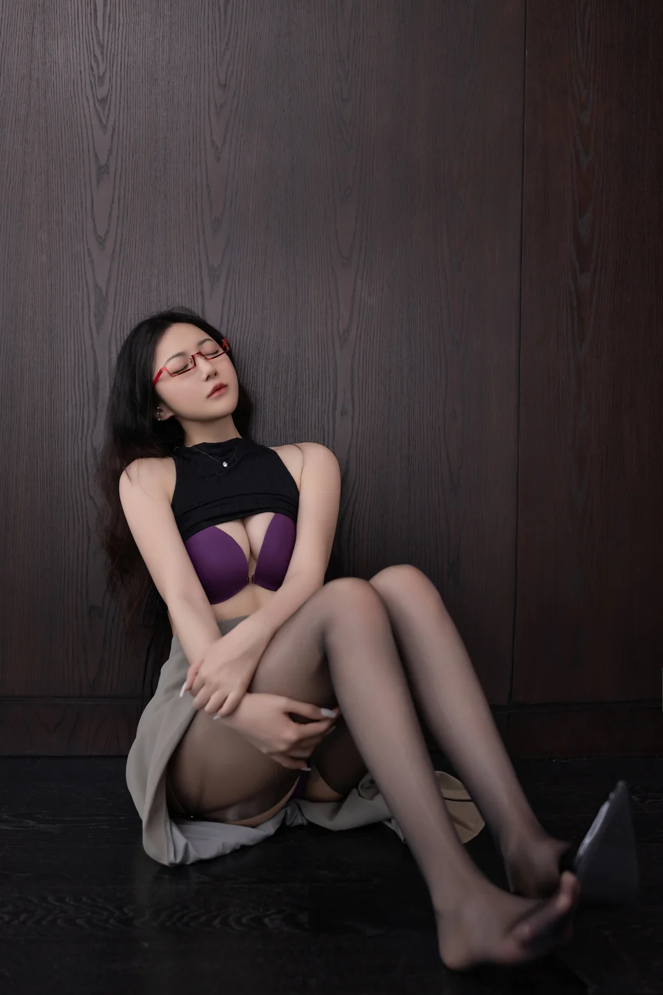 鱼子酱Fish - 眼镜娘 [120P-1.29GB] 036.webp