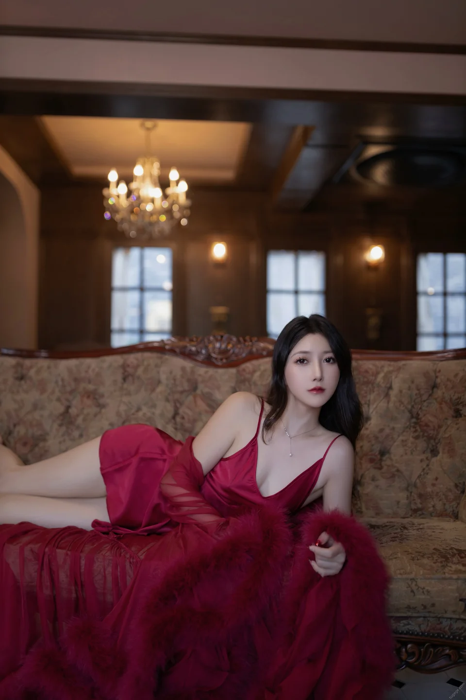 鱼子酱Fish - 秀人内购 玫瑰 [120P] tg@simisebaisi50.webp