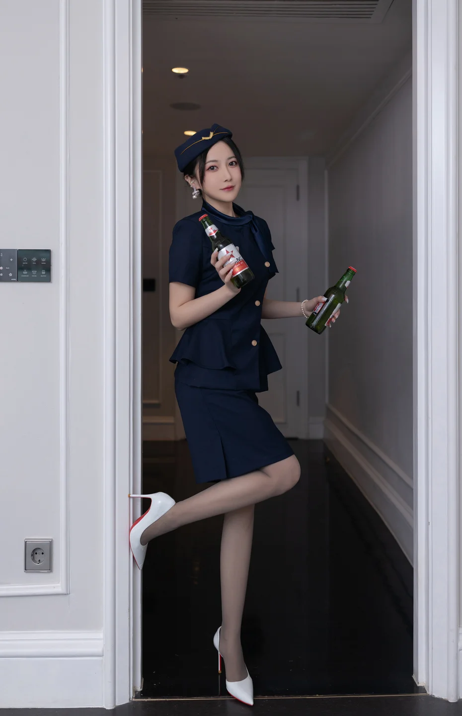 鱼子酱Fish - 空姐制服 [120P-1.4GB] 003.webp