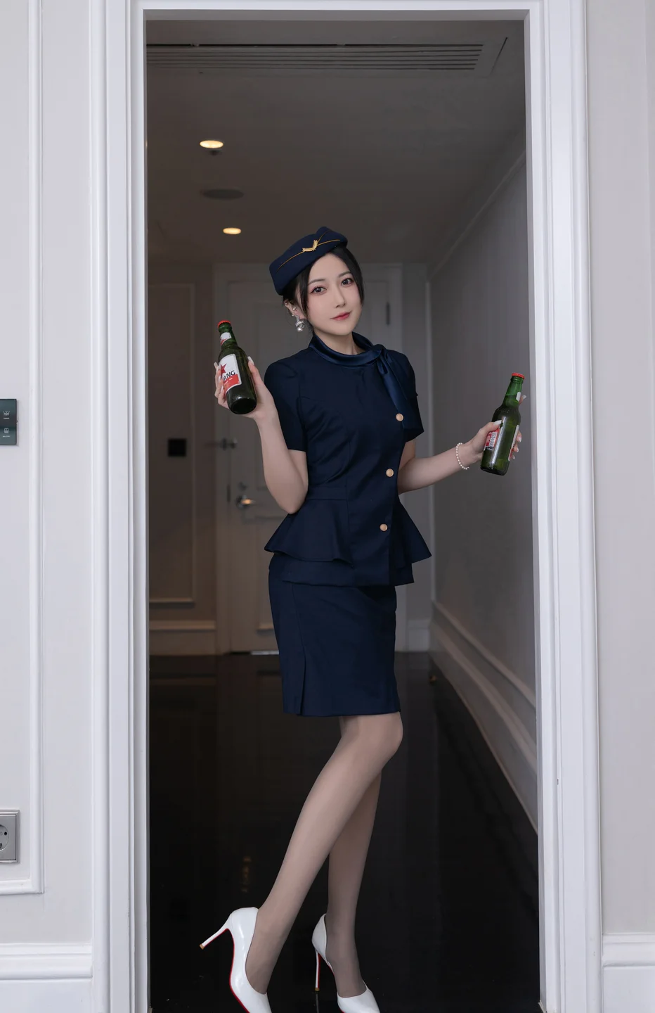鱼子酱Fish - 空姐制服 [120P-1.4GB] 004.webp