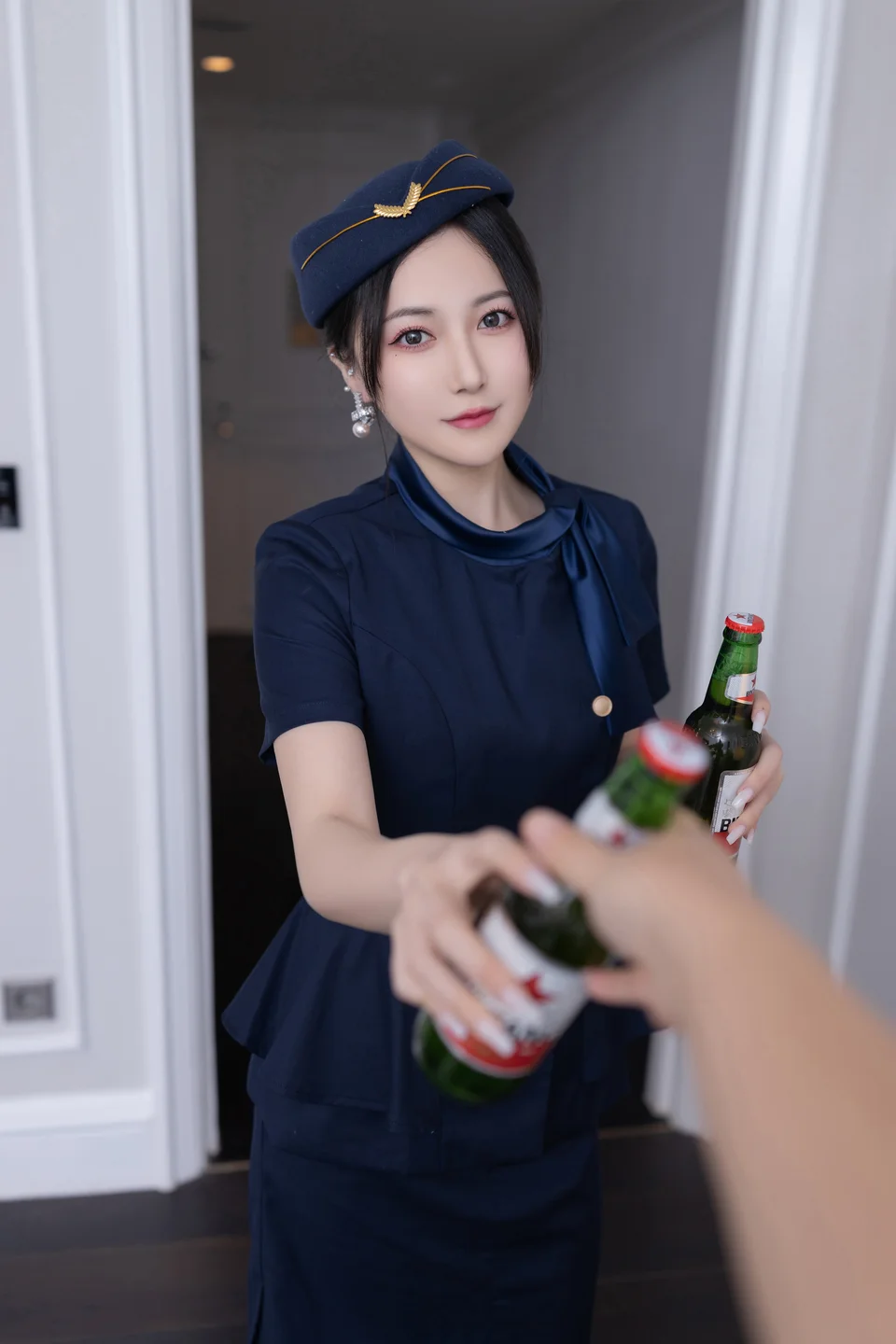 鱼子酱Fish - 空姐制服 [120P-1.4GB] 005.webp