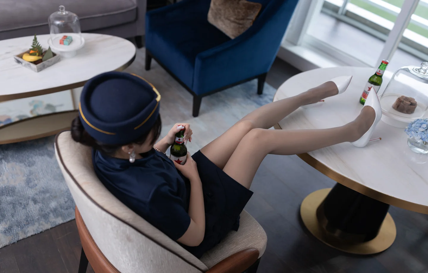 鱼子酱Fish - 空姐制服 [120P-1.4GB] 011.webp