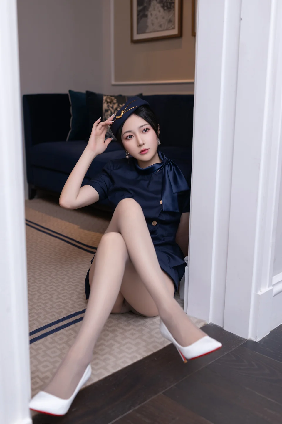 鱼子酱Fish - 空姐制服 [120P-1.4GB] 026.webp