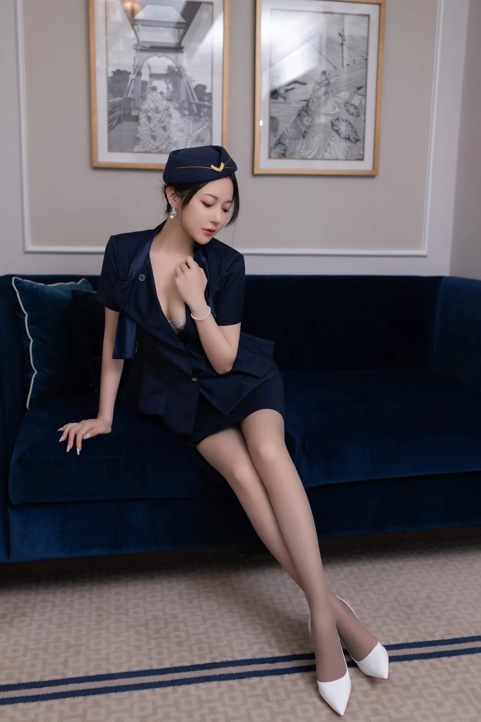 鱼子酱Fish - 空姐制服 [120P-1.4GB] 034.webp