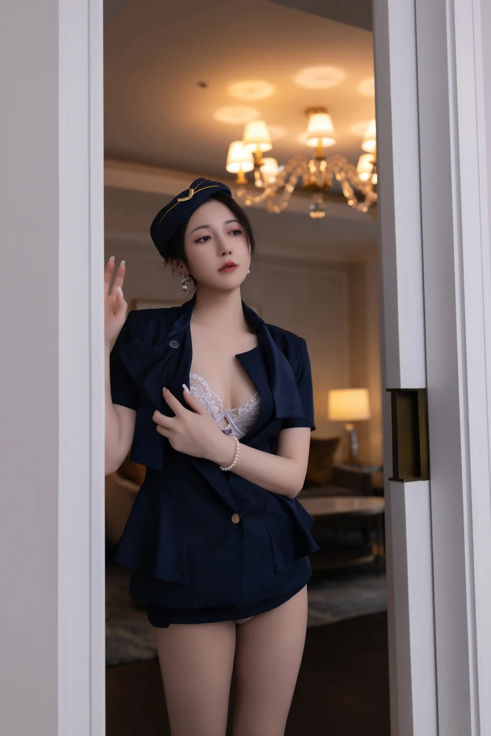鱼子酱Fish - 空姐制服 [120P-1.4GB] 041.webp