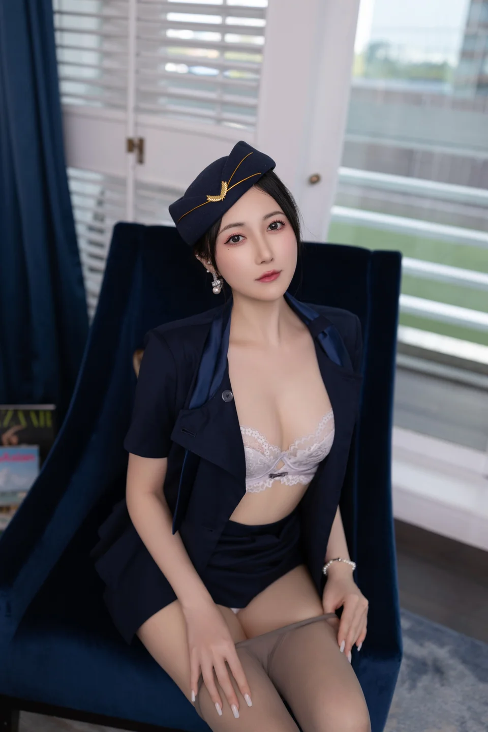 鱼子酱Fish - 空姐制服 [120P-1.4GB] 063.webp