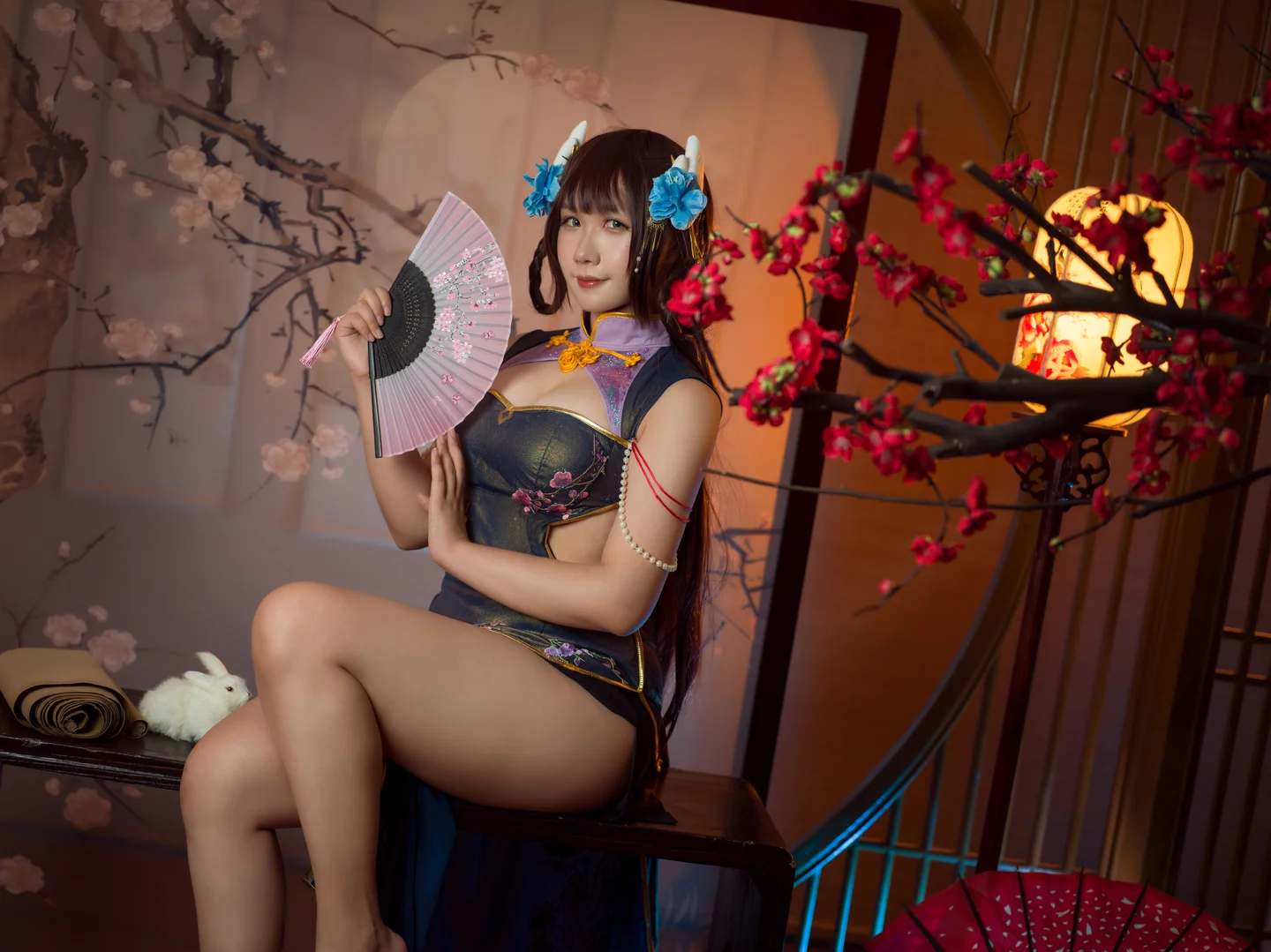 麻花麻花酱 – 旗袍 [31P-293MB] 【丝足阁写真】001.webp