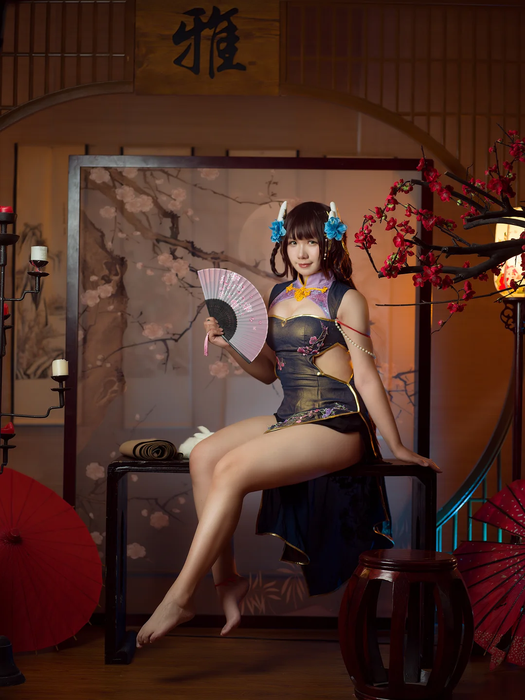 麻花麻花酱 – 旗袍 [31P-293MB] 【丝足阁写真】003.webp