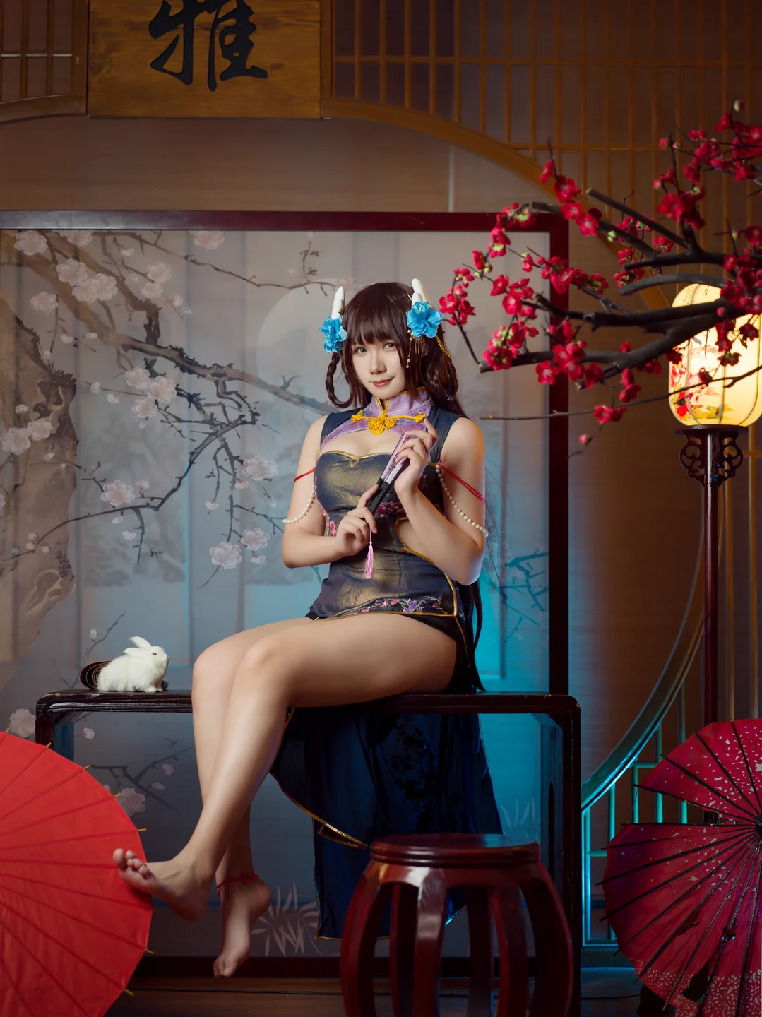 麻花麻花酱 – 旗袍 [31P-293MB] 【丝足阁写真】008.webp