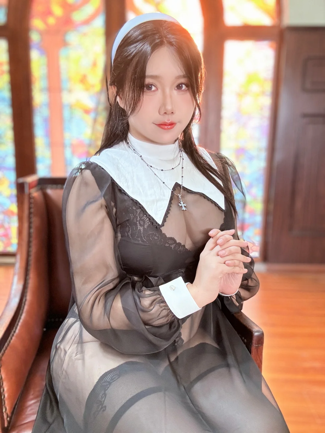 麻花麻花酱 - 修女 [129P 4V] 20240928-152522(99).webp