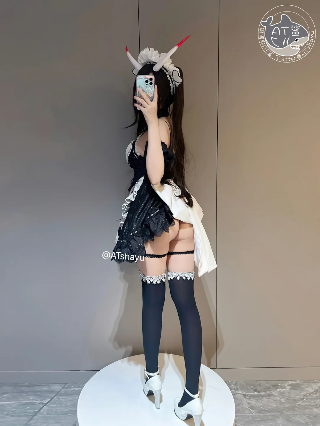 AT鲨 – 碧蓝航线 能代女仆 [83P1V-469MB] 【丝足阁写真】039.webp