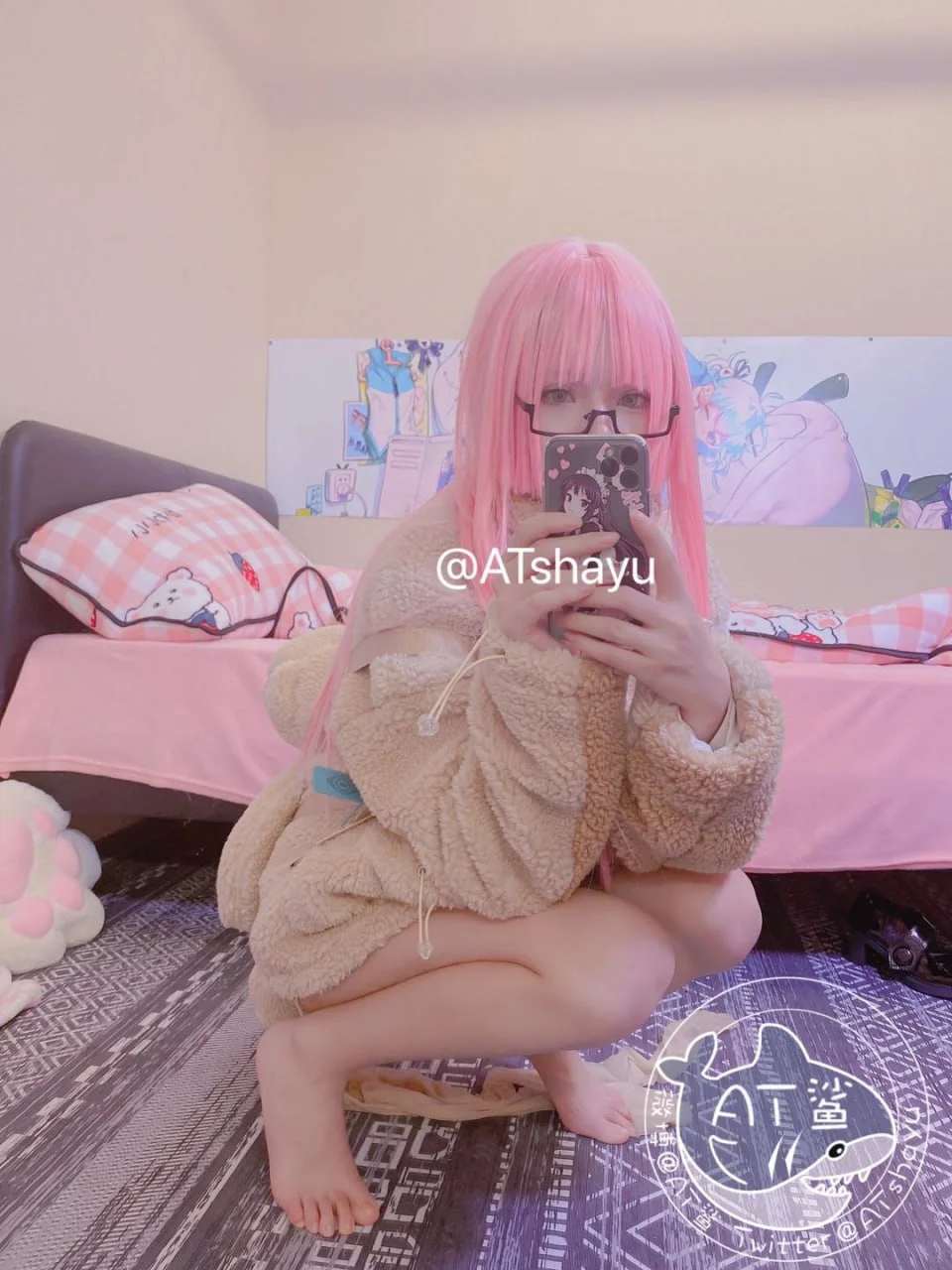 AT鲨 - 熊熊羊羔绒 [23P] tg@simisebaisi19.webp