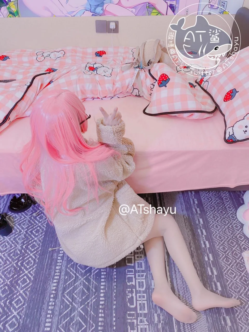 AT鲨 - 熊熊羊羔绒 [23P] tg@simisebaisi2.webp